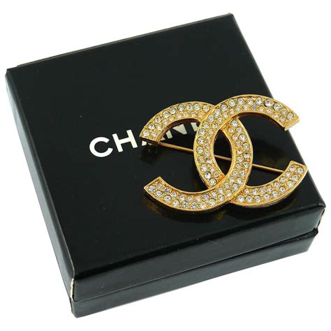 brooches chanel imitacion|Chanel brooch logo.